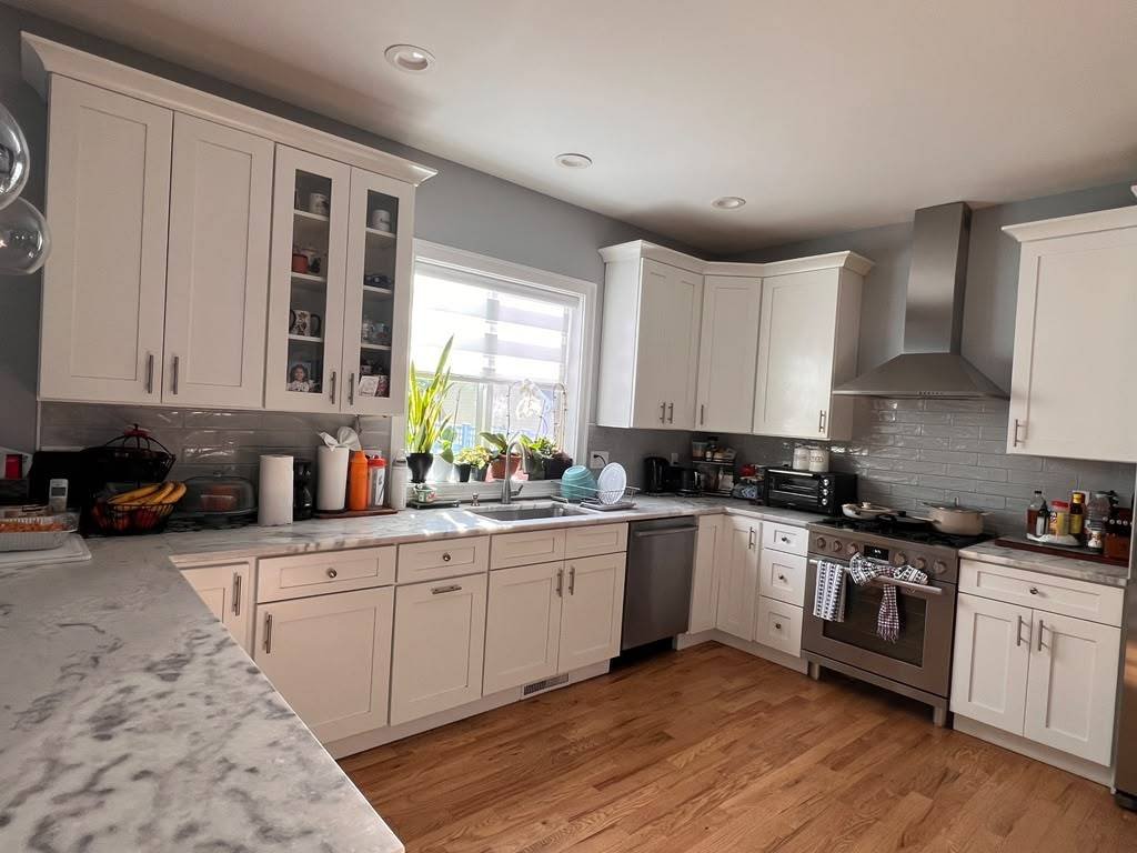 Professionally cleaned and organized kitchen living space after Refresh Cleaning service